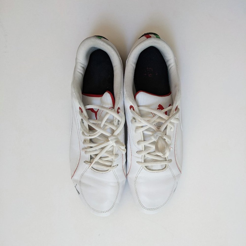Men's White Puma Ferrari Sneakers Size 11